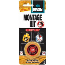 BISON MONTAGEKIT DIRECT GRIP TAPE CRD 1.5MX19MM*6 NLFR