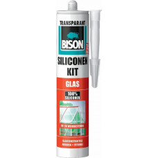 BISON SILICONENKIT GLAS TRANSPARANT CRT 300ML*12 NLFR