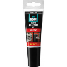 BISON SILICONENKIT HIGH TEMP ZWART TUB 60ML*12 NLFR