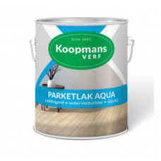 KOOPMANS PARKETLAK AQUA ZIJDEGLANS BLANK 2,5 L