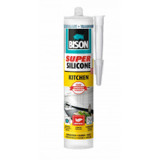 BISON SUPER SILICONE KITCHEN TRANSPARANT CRT 300ML*12 NLFR