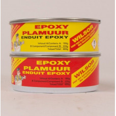 EPOXY FIJNPLAMUUR WIT -SET 0,4 KG