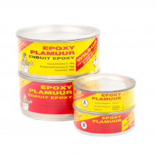 EPOXY FIJNPLAMUUR WIT -SET 1 KG