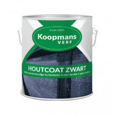 KOOPMANS HOUTCOAT ZWART 2,5 L