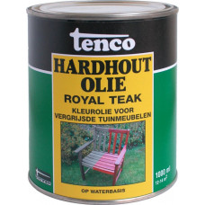 TENCO HARDHOUTOLIE WATERBASIS ROYAL TEAK 1