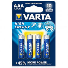 VARTA BATTERIJ ALKALINE HIGH E BLIS LR03/AAA