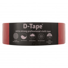 DUCTTAPE ZELFKLEVEND EXTRA KWALITEIT PERMANENT ROOD 50 M X 50 MM X 0.3