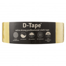 DUCTTAPE ZELFKLEVEND EXTRA KWALITEIT PERMANENT GEEL 50 M X 50 MM X 0.3