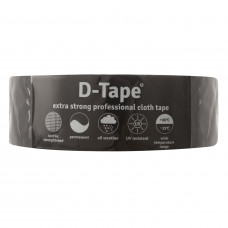 DUCTTAPE ZELFKLEVEND EXTRA KWALITEIT PERMANENT ZWART 50 M X 50 MM X 0.