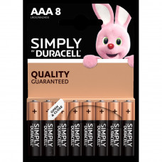 DURACELL BASIC ALKALINE AA/LR06 BLISTER 8 (INCL. VWB)