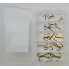 LFT TREBLE HOOKS ASSORTED (5X4PCS.)