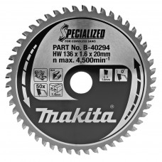 MAKITA CIRKELZAAGBLAD ALUMINIUM B-40294