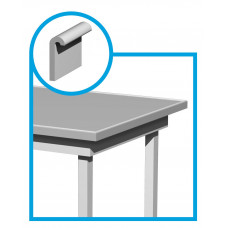 TAFELRANDPROFIEL SDB5 ALUMINIUM BRUTE 20X6MM 200CM