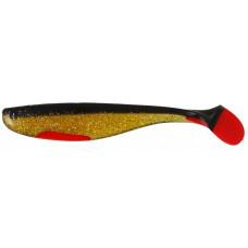 LFT PADDLE SHADS (002) 2+1PCS. 15CM. BLACK GOLD RED TAIL