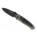 BLACK FOX POCKETKNIFE BLACK FINISH MET SANDELWOOD INLEG