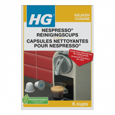 HG NESPRESSO® REINIGINGSCUPS 1 ST