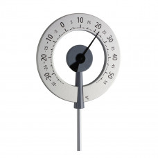 TFA TUINTHERMOMETER ANALOOG LOLLIPOP'' - ALUMINIUM - ANTRACIET'' ( STUK(S) )