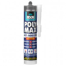 BISON POLY MAX KIT ZWART KOKER 280ML NL/FR