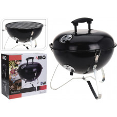 BBQ "PREMIUM" GRILL TAFELMODEL BOLVORM 37CM. ZWART