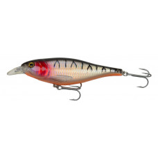 LFT MEGA SHAD 13CM. 45GR. F. / SILVER TIGER RED SPOT (0>1,00MTR.)