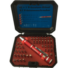 SCHROEFBITSET, MICRO, UNIVERSEEL, 43DLG,