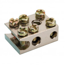 RADIATORKLEM MET SLEUF 2X25+1X6MM