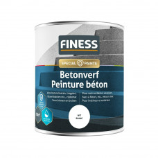 FINESS BETONVERF ACRYL 750 ML 1410 WIT