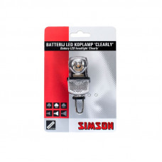 SIMSON BATTERIJ LED VOORVORK KOPLAMP 'CLEARLY' ***OP=OP*** SIMSON BATTERIJ LED VOORVORK KOPLAMP 'CLEARLY' ***OP=OP***
