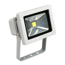 *LED STRALER 10W 3000K IP65 800 LUMEN GRIJS NOVA