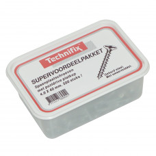 VOORDEELBAK SP.PL.SCHR. VZ 4.0X50MM 400ST