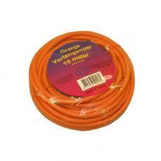 VERLENGSNOER 10 METER 2X1MM H05VV-F ORANJE