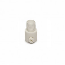 PVC KLEMNIPPEL M10X1X7MM WIT