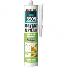 BISON ACRYLAATKIT 300 ML KOKER ZWART