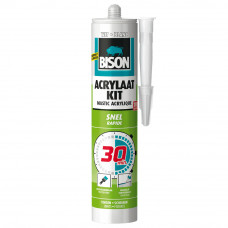 BISON ACRYLAATKIT 300 ML 30 MINUTEN KOKER WIT