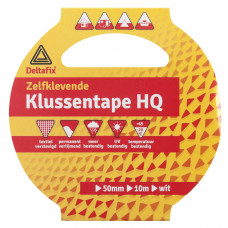 KLUSSENTAPE WIT 10 M 50 MM