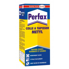 PERFAX BLAUW METYL BEHANGLIJM 125 GR.