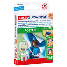 TESA POWERSTRIPS POSTER 20X 0 79 WIT