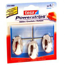 TESA POWERSTRIPS SMALL OVAAL WIT 16 0 WIT