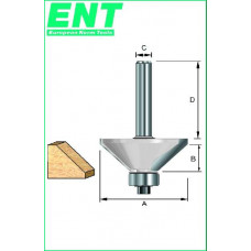 FASEFREES HM 45 GRADEN MET LAGER KOLF 6MM