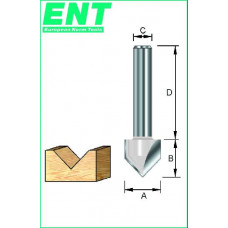 V-GROEFFREES HM 60 GRADEN A 12.7MM KOLF 8MM