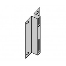 WANDRAIL ELEMENT ENKEL SYS 50 STAAL ZWART 7CM 10005-00006