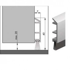 DORPELSTRIP PDS-BORS BRUIN 100