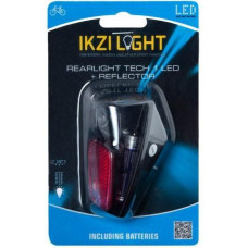 ACHTERLICHT IKZI OP SPATBORD MET 1 LED +BATTERIJ AAN/UIT OP KAART