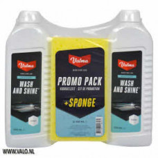 VALMA S05G WASH AND SHINE + SPONS 2X500ML