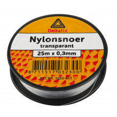 NYLON SNOER TRANSP. 25 M 0.50