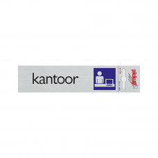 BORD ALULOOK KANTOOR 165X44 MM ZELFKLEVEND