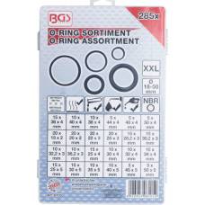 ASSORTIMENT O-RINGEN 18-50MM, 285DLG, BGS 8105