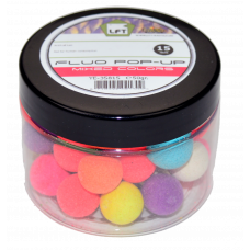 LFT FAVOURITE CARP FLUO POP-UP BOILIES 50GR ASSORTIE 15MM