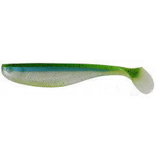 LFT PADDLE SHADS (037) 2+1PCS. 15CM. BLUE LIME GLITTER