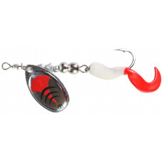 LFT TWISTTAIL SPINNER (2) SILVER RED